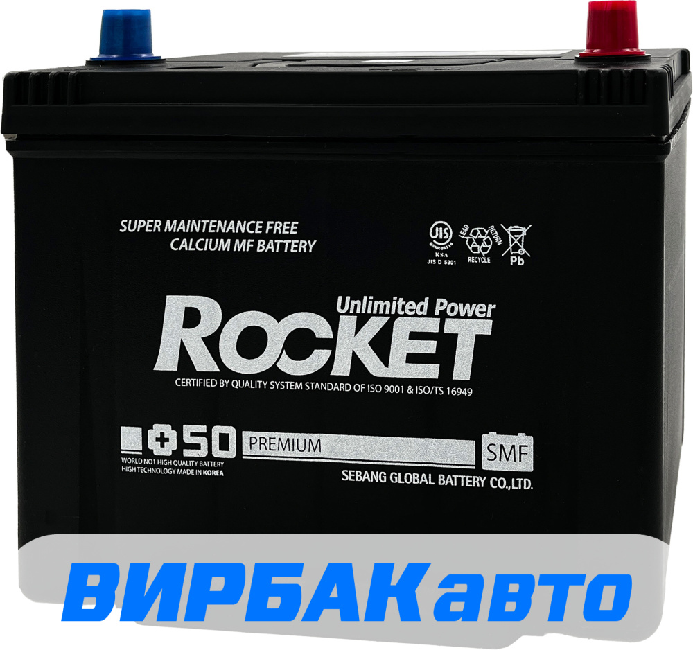 Купить Аккумулятор ROCKET SMF 105D26L 90 Ач 730 А обратная полярность,  клемма стандартная, цены в Ростове-на-Дону — интернет-магазин VIRBACauto