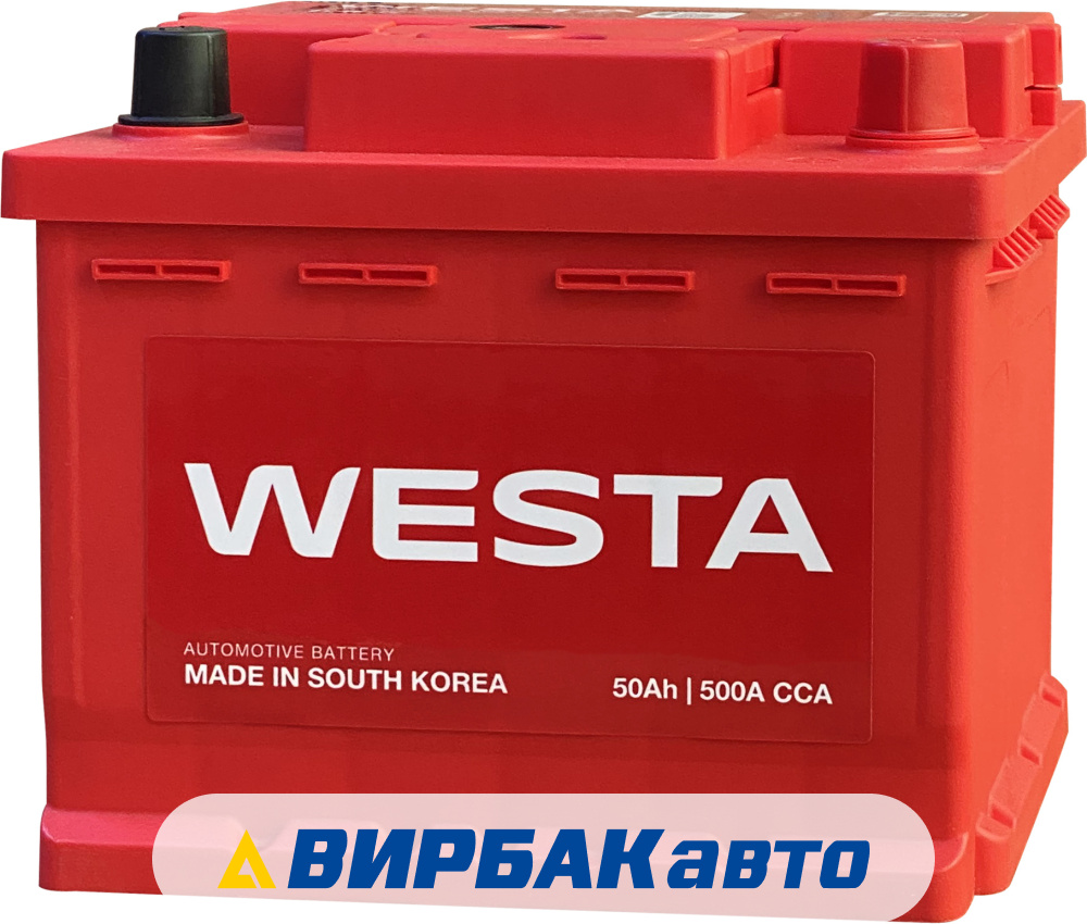 Автомобильный аккумулятор westa korea