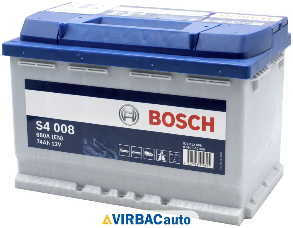 Аккумулятор bosch silver